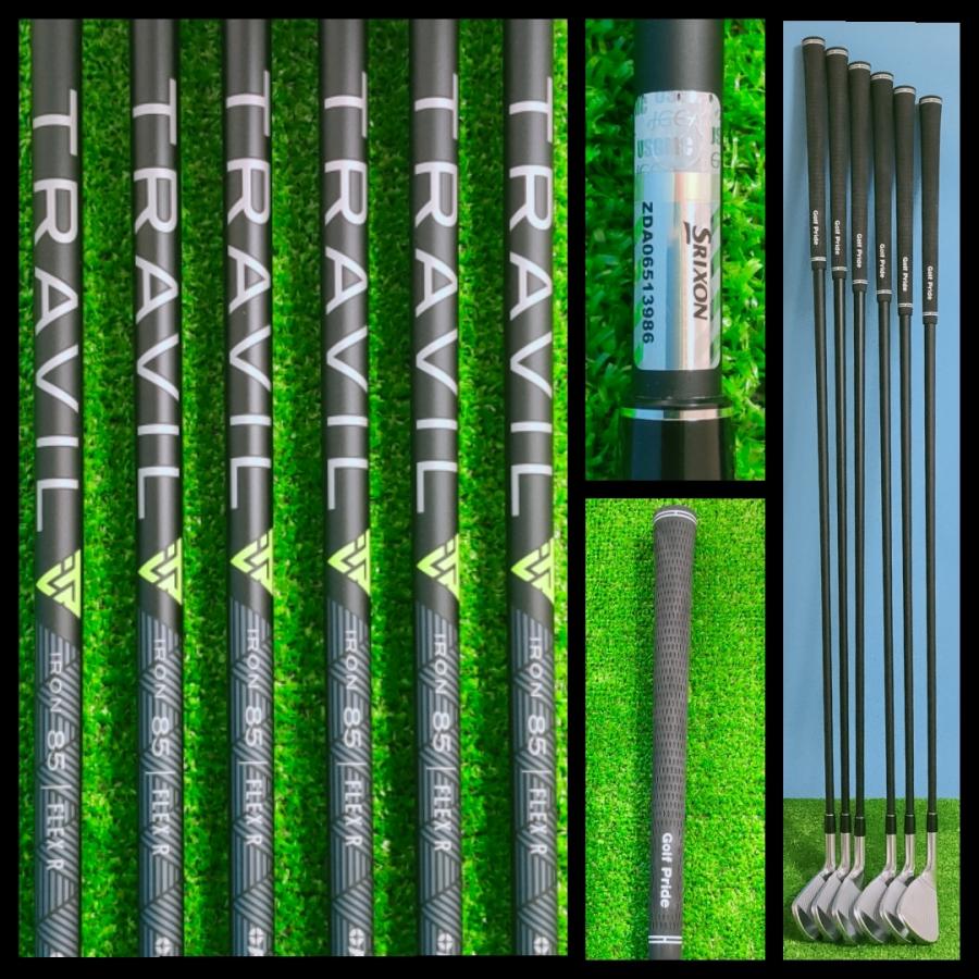 I432)スリクソン純正特注 ZXi7トラビルアイアン85R装着！SRIXON ZXi7