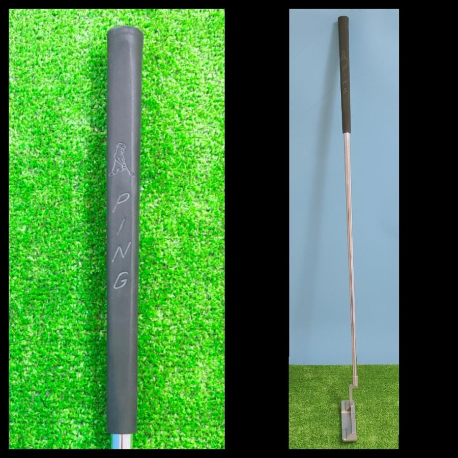 超希少GERMAN Stainless 303ss BYRONパター！バイロン ジャーマンステンレス 365g ドットスカイブルー 水色。33.5インチ 付属品無し(P86)_9