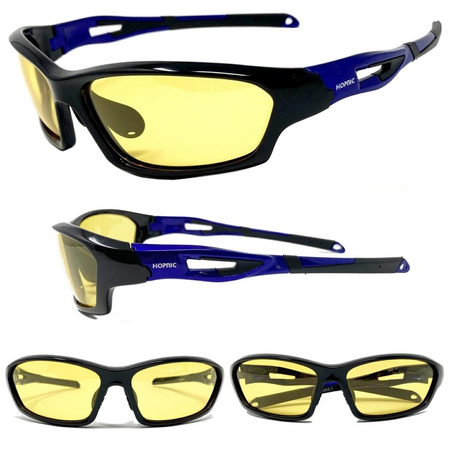 夜間 運転 サングラス ZM3 偏光グラス 夜釣り ナイター ポーツ