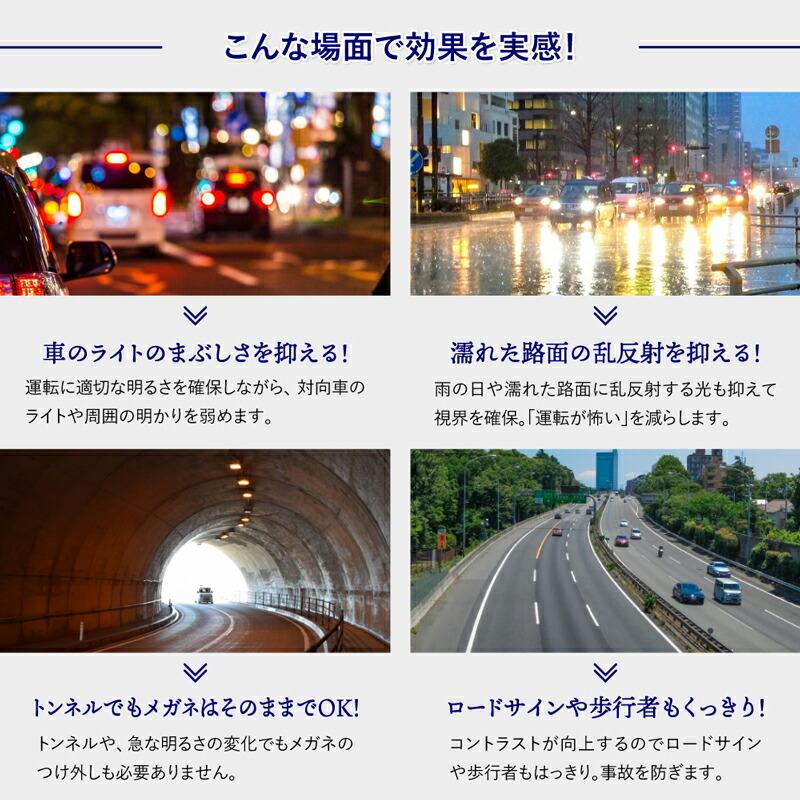 調光 クリップオン CLIPON-PHOTO-M ネオコントラスト テクノロジー サングラス 跳ね上げ式レンズ 前掛け 夜間 運転 メガネ 眼鏡の上から 鯖江の画像