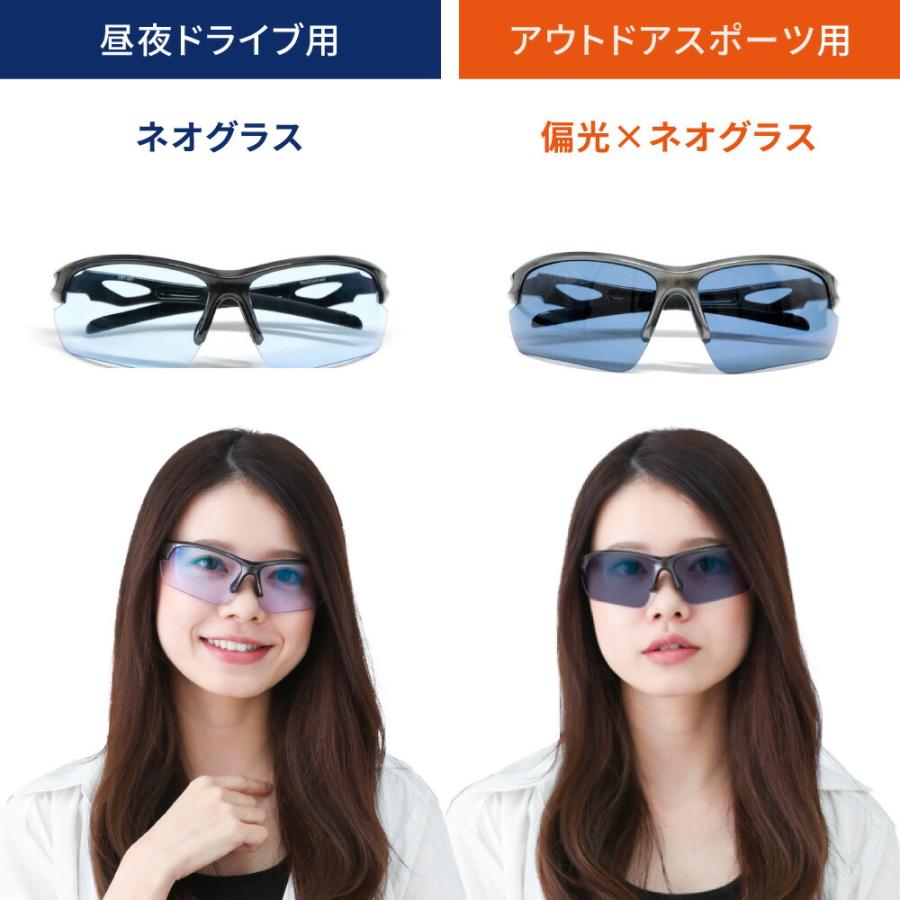 ネオコントラスト テクノロジー 偏光サングラス ZST001 スポーツ
