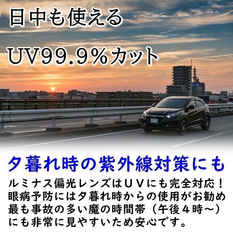 ネオコントラスト テクノロジー オーバーグラス SC50 2本組 夜間 運転 偏光 サングラス メガネの上から オーバーサングラス 白内障 術後 SC50K-NNE_SC50K-Y75の画像