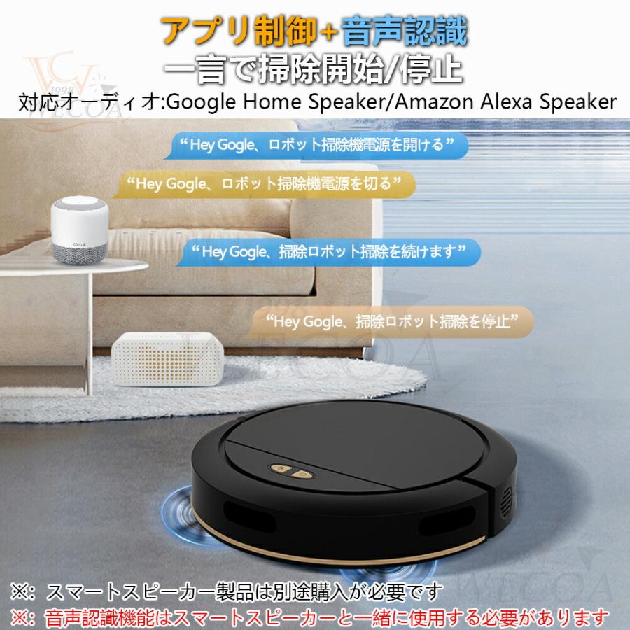 ロボット掃除機 8500Pa 強力吸引 水拭き両用 高性能 自動ゴミ収集 収納