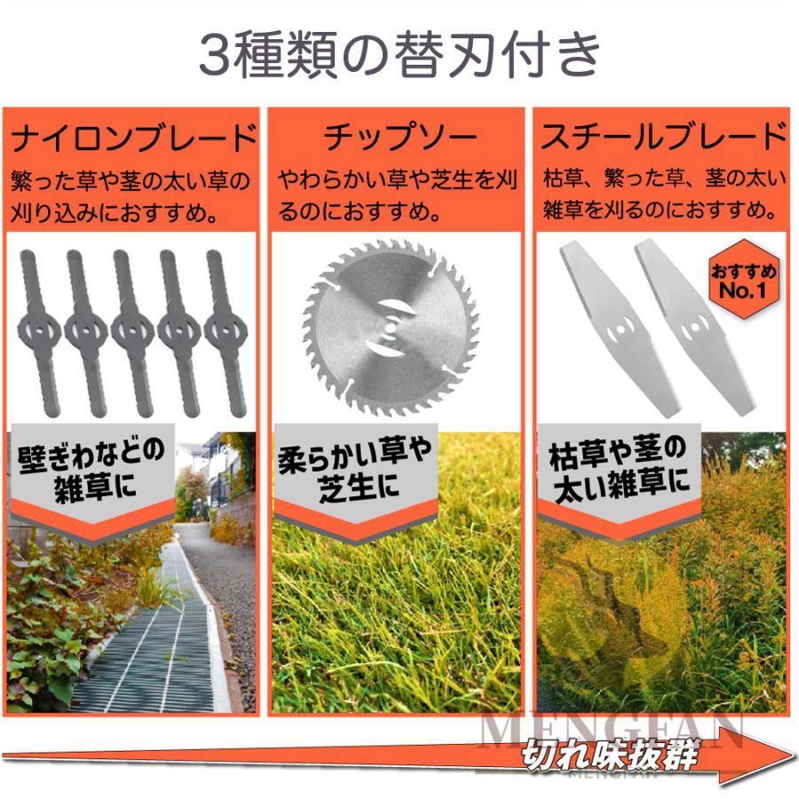 草刈機 充電式 電動草刈機 草刈り機 コードレス マキタ 18Vバッテリー