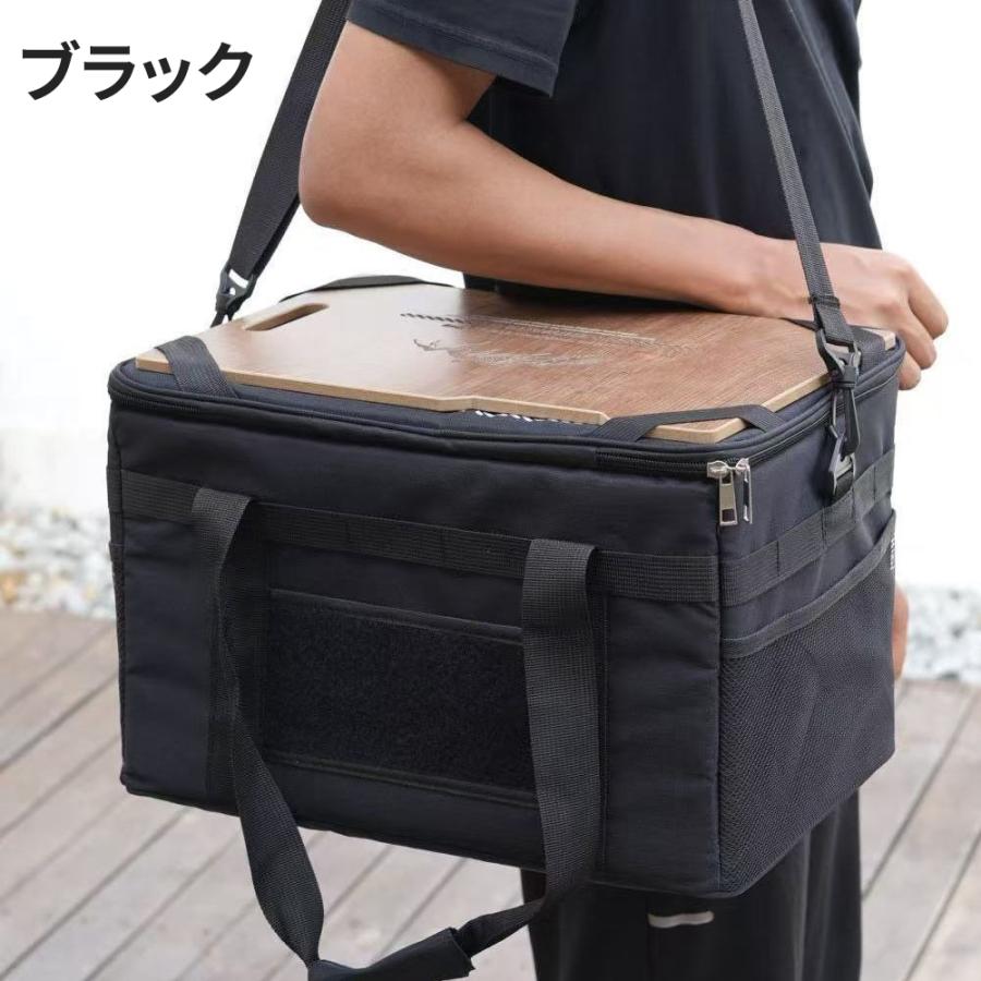 キャンプ 収納 バッグ 大容量 36L キャンプ用品 耐擦れ防水 折りたたみ 持ち運びに便利 ソフトコンテナ ケース付き ツールボックス 収納袋 アウトドア おしゃれ |  | 03