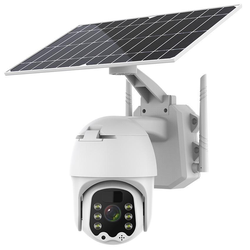 防犯カメラ 屋外 wifi 家庭用 ソーラー 500万画素 家庭用 電源不要 工事不要 夜間カラー ステーション 遠隔監視機能 sdカード録画 双方向通話 動体検知 自動録画 |  | 01