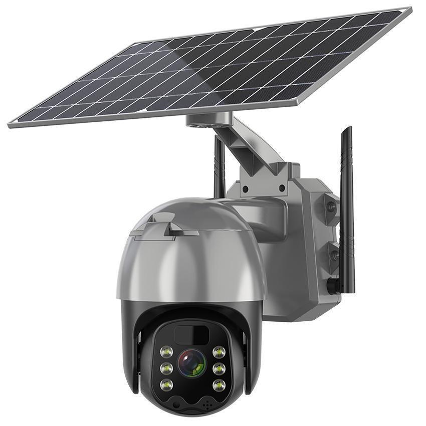 防犯カメラ 屋外 wifi 家庭用 ソーラー 500万画素 家庭用 電源不要 工事不要 夜間カラー ステーション 遠隔監視機能 sdカード録画 双方向通話 動体検知 自動録画 |  | 02