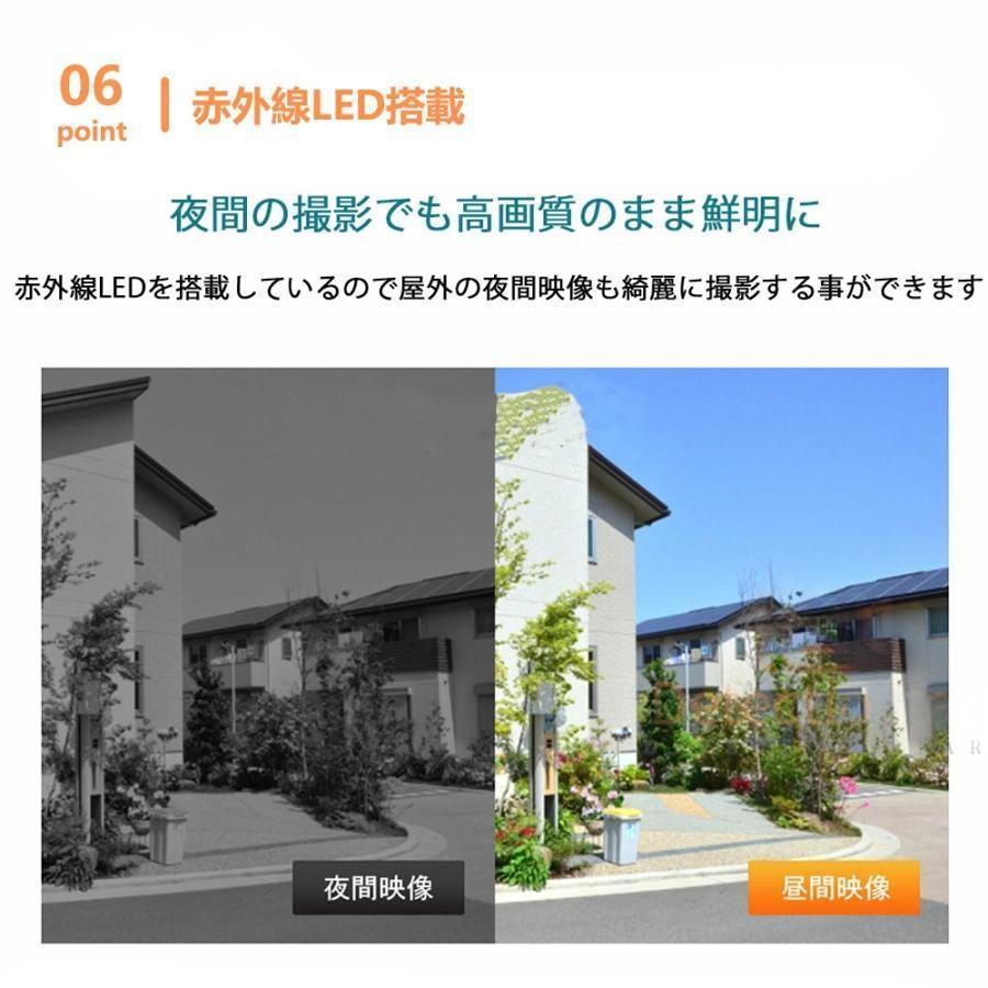 防犯カメラ 屋外 家庭用 監視カメラ wifi対応 日本製センサー パネルソーラー 電源不要 防犯灯 AI検知 双方向通話 防水 遠隔監視 動体検知 自動録画 工事不要 |  | 13