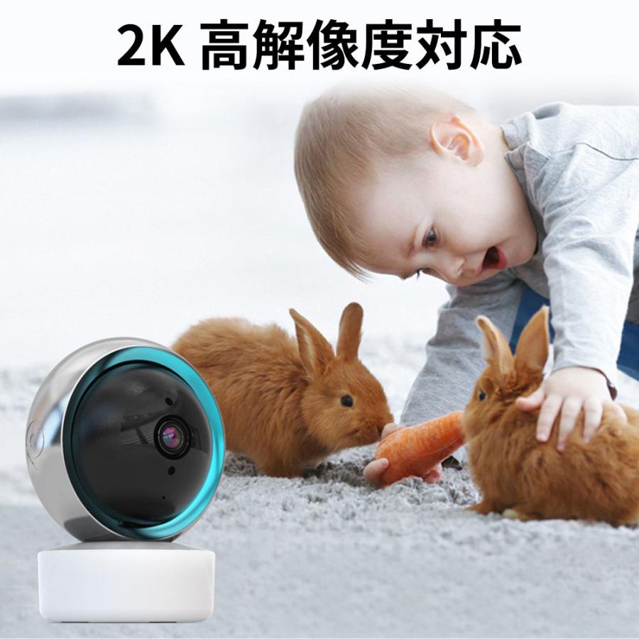 防犯カメラ 家庭用 WIFI 監視カメラ ワイヤレス スマホ フルHD 見守り ペット ベビー 屋内 工事不要 自動追跡 SD録画 動作検知 スマホ通知 犬猫 老人 家庭用 |  | 16