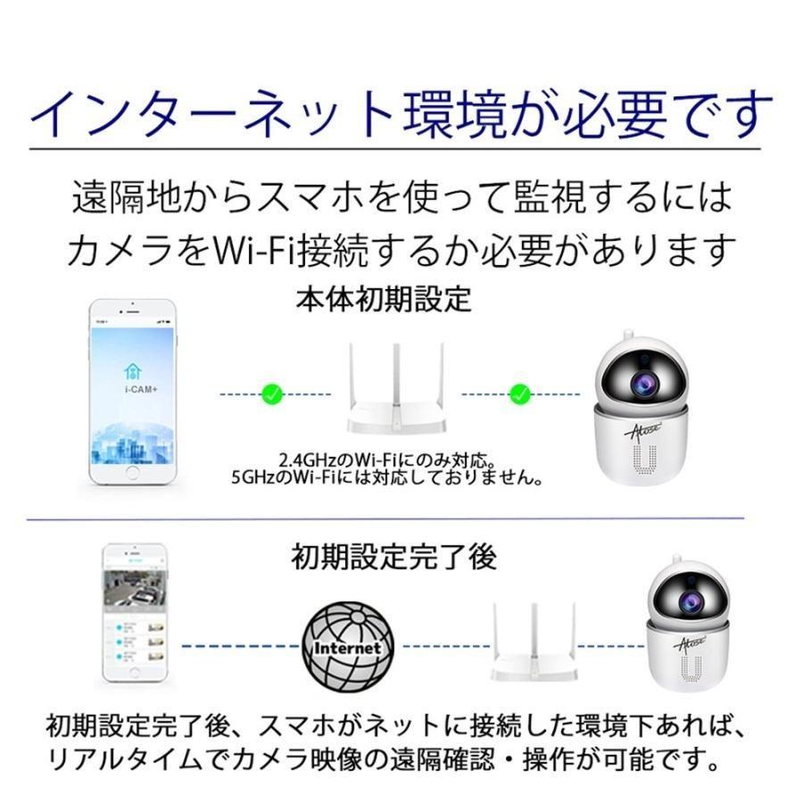 防犯カメラ 400万画素 見守りカメラ ペットカメラ ベビーモニター ペット 高齢者 猫 スマホ対応 小型 みまもりカメラ wifi不要 iphone/android対応 工事不要 |  | 03