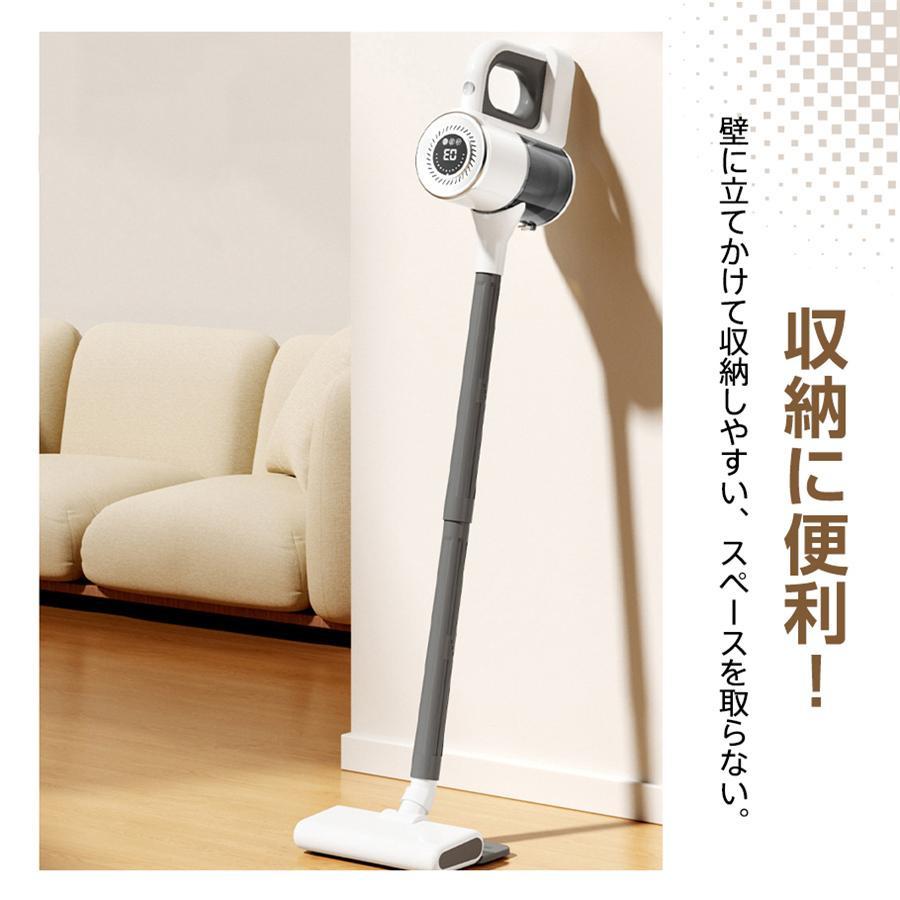 掃除機 ハンディ コードレス 49800Pa強力吸引 軽量 車載・家庭両用