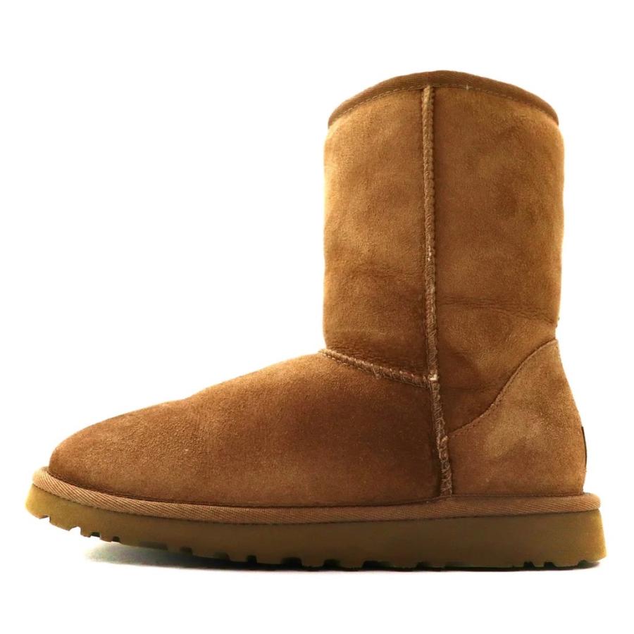 UGG クラシックショート ムートンブーツ 23CM ブラウン CLASSIC SHORT 5825｜sabotenstore｜02