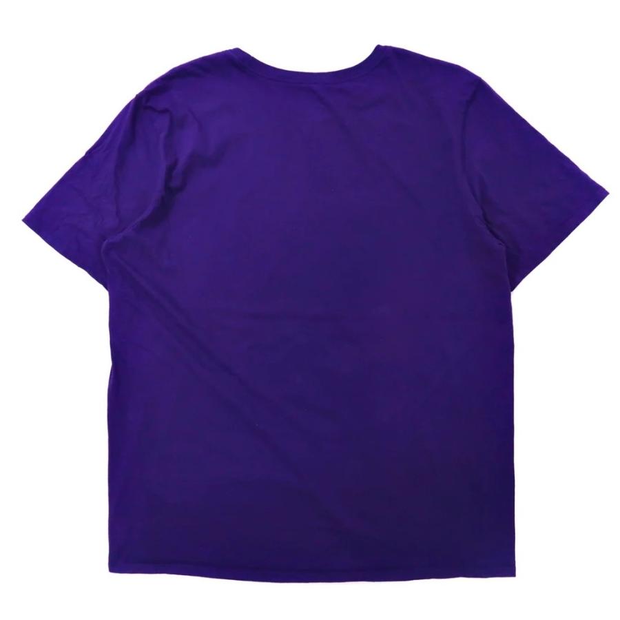 NIKEプリントTシャツ XL パープル コットン ビッグサイズ フットボール MEN'S LSU TIGERS NATIONAL CHAMP CELEBRATION T-SHIRT｜sabotenstore｜03