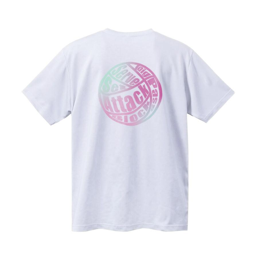 バレー Tシャツ 半袖 「オールプレー」 吸汗速乾 ドライ 練習着 メンズ