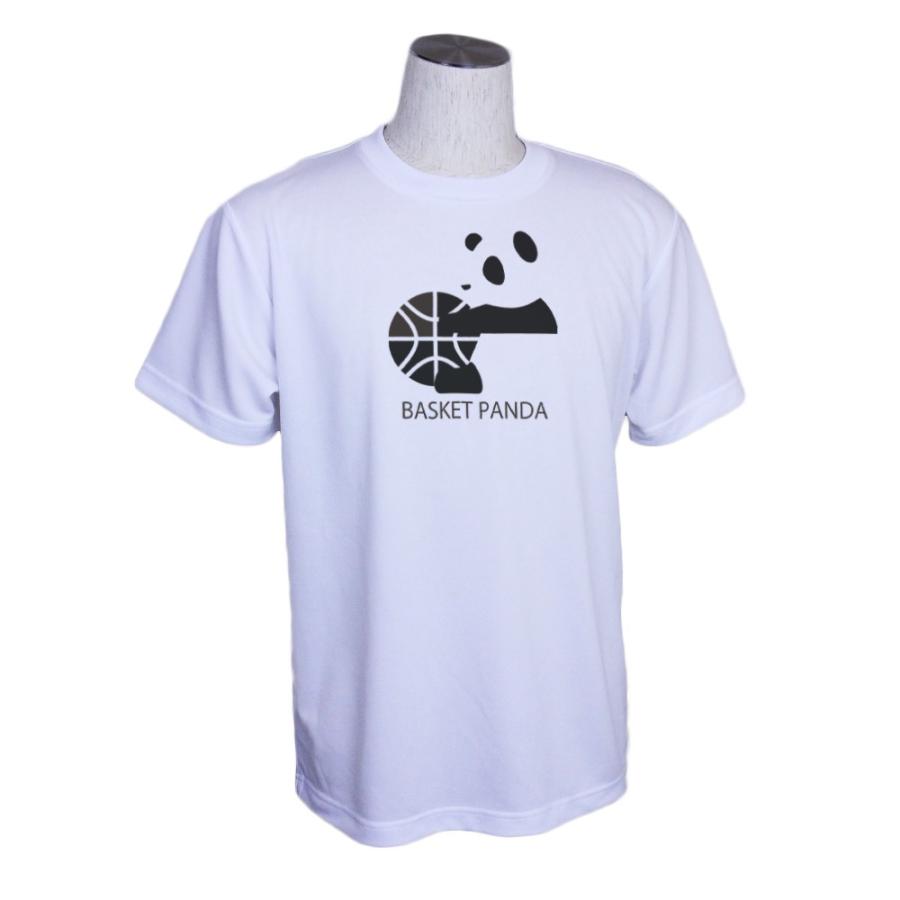 バスケ Tシャツ メンズ 「バスケットパンダ」 半袖 練習着 : SAB