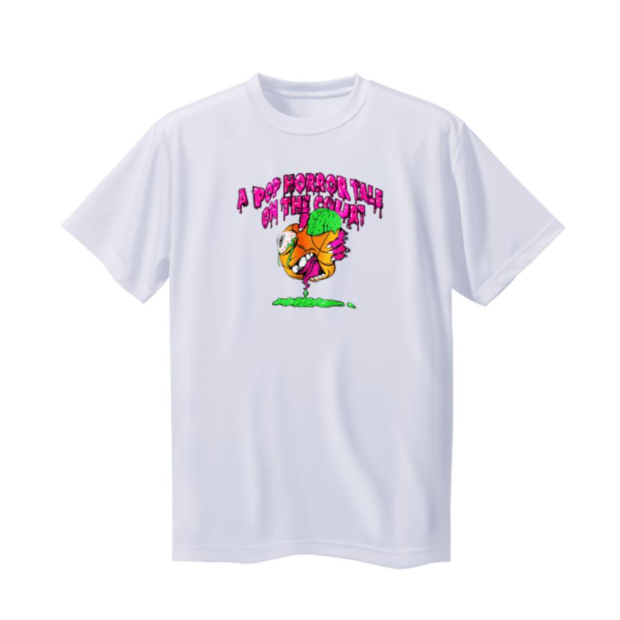 バスケ Tシャツ メンズ 「ホラーオンザコート」 半袖 練習着