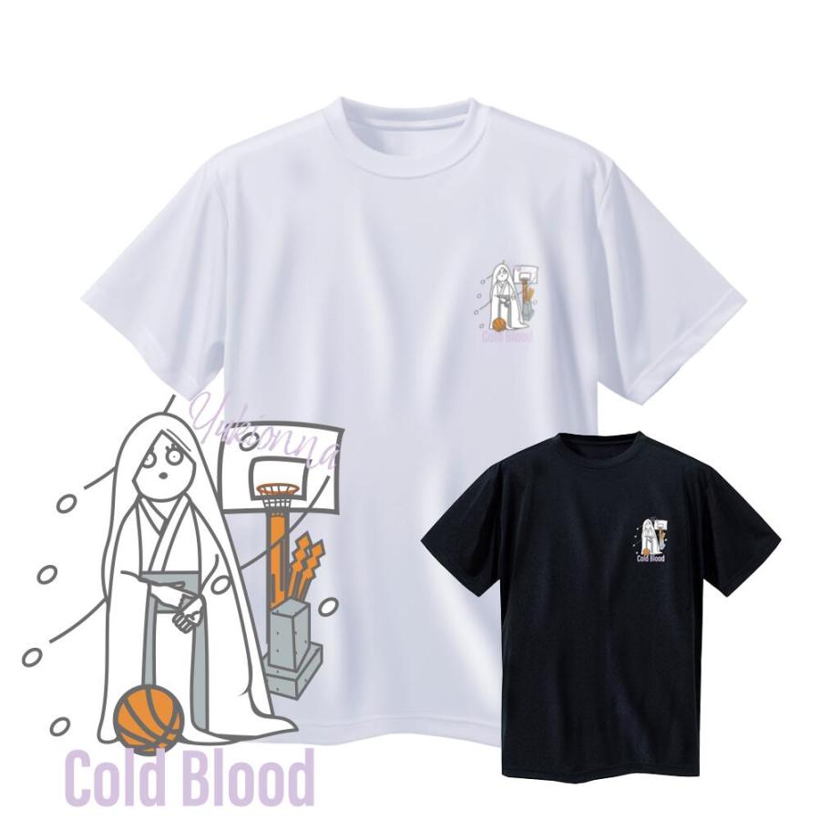 バスケ ウェア メンズ Tシャツ 左胸ワンポイントマーク 「Cold Blood
