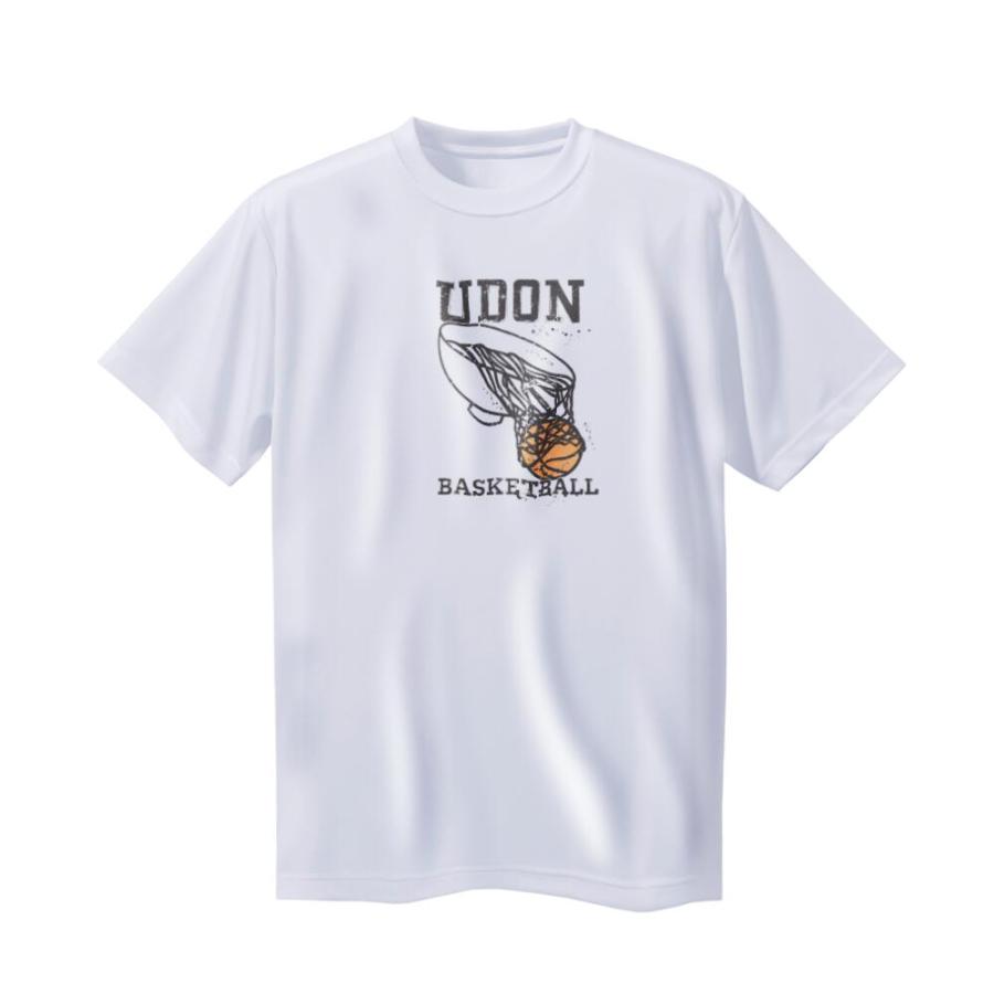 バスケ ウェア ジュニア Tシャツ 「UDON」 半袖 練習着 (ノース