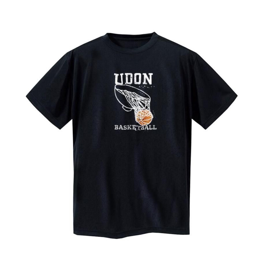 バスケ ウェア ジュニア Tシャツ 「UDON」 半袖 練習着 (ノース