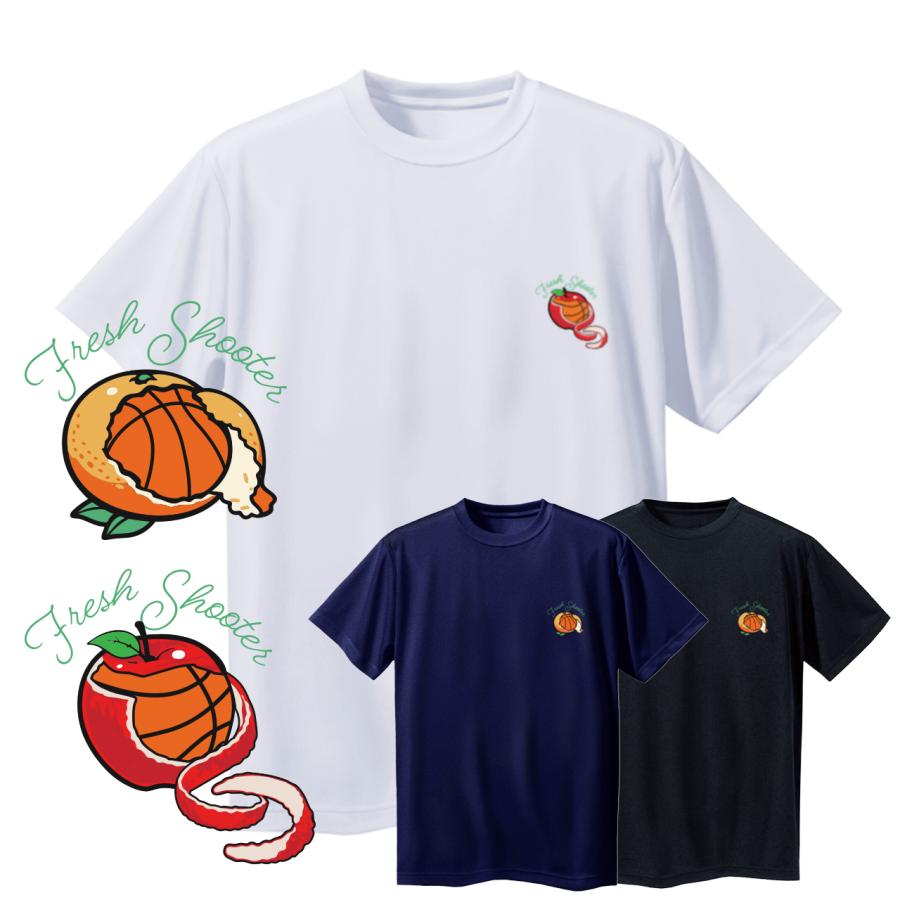 バスケTシャツ【美品】 バスケ Tシャツ ジュニア 半袖 「FRESH SHOOTER」 おもしろ かわいい