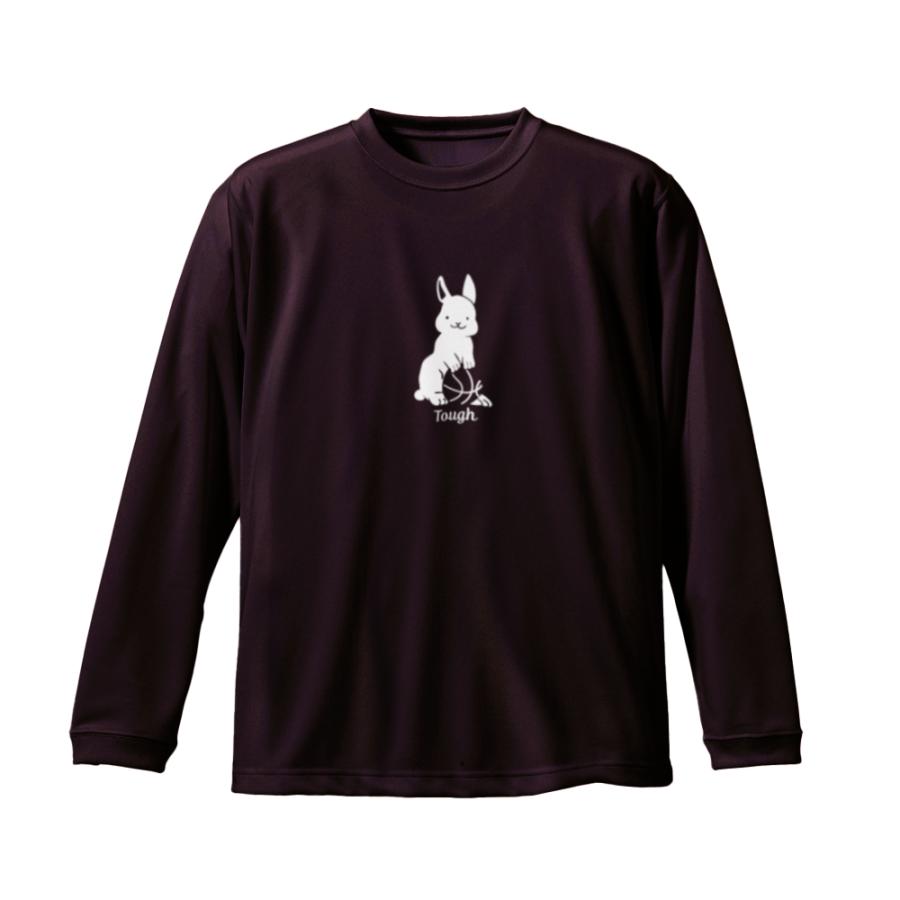 バスケ ロンT メンズ ウェア 「Tough」 長袖 Tシャツ 練習着