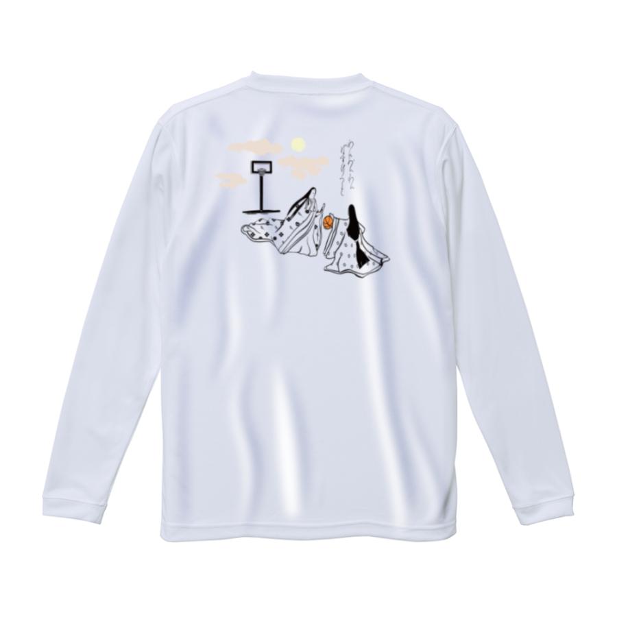 バスケ ロンT メンズ ウェア 「やまと絵」 長袖 練習着 Tシャツ 爆買