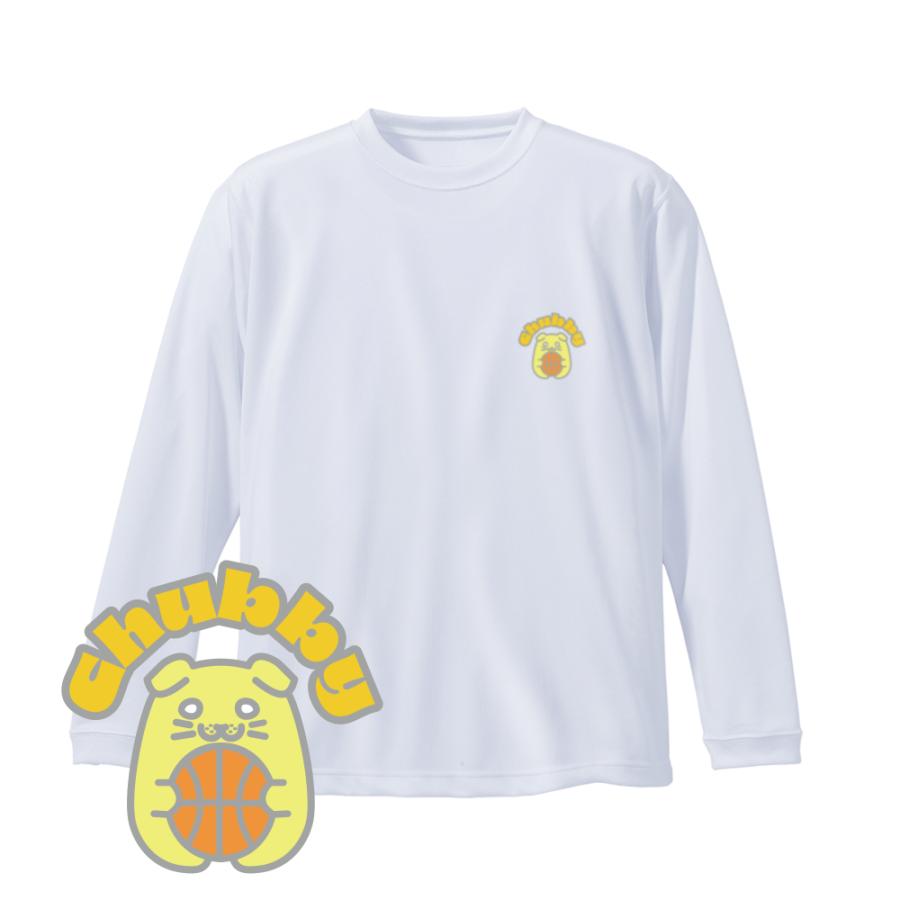 バスケ ロンT メンズ ウェア 「Chubby」 長袖 Tシャツ 練習着 左胸ワン