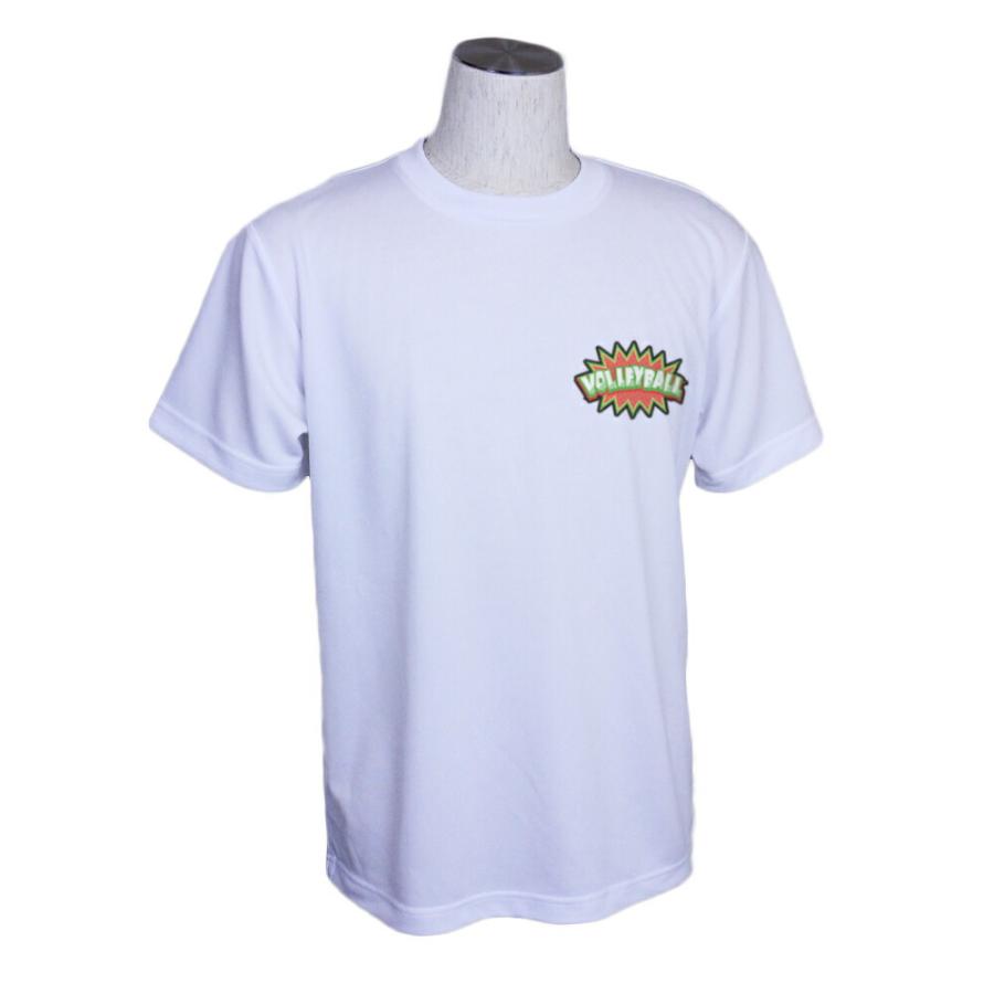バレー 練習着 半袖 メンズ ドライ Tシャツ 男性 女性 バレーボール