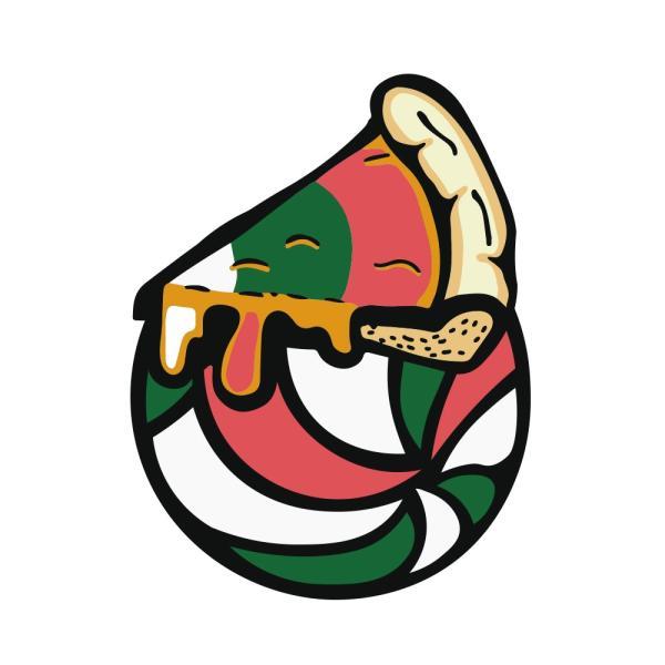 バレーボール ウェア 長袖「バレーボールピザ」 Tシャツ 練習着 爆買