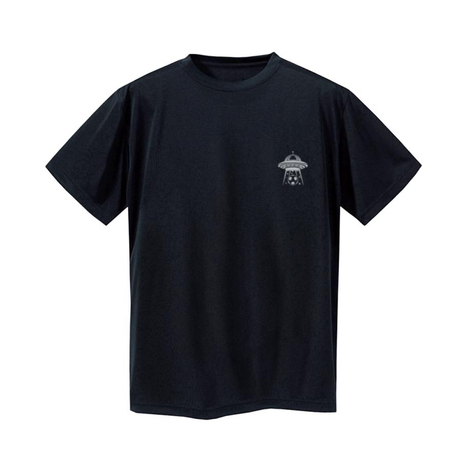 【デッドストック】サッカー ゲームシャツ サンパウロ メンズ 2XLサイズ相当 サッカー Tシャツ メンズ 半袖 「UFO」 おもしろ かわいい 吸汗速乾