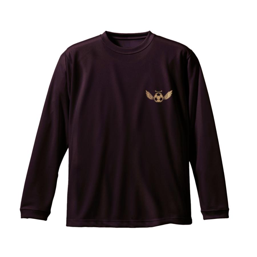 Mitchell & Ness 【S】サッカー ロゴ 長袖Tシャツ サッカー ウェア 長袖 「エンジェル」 Tシャツ 練習着 左胸ワン