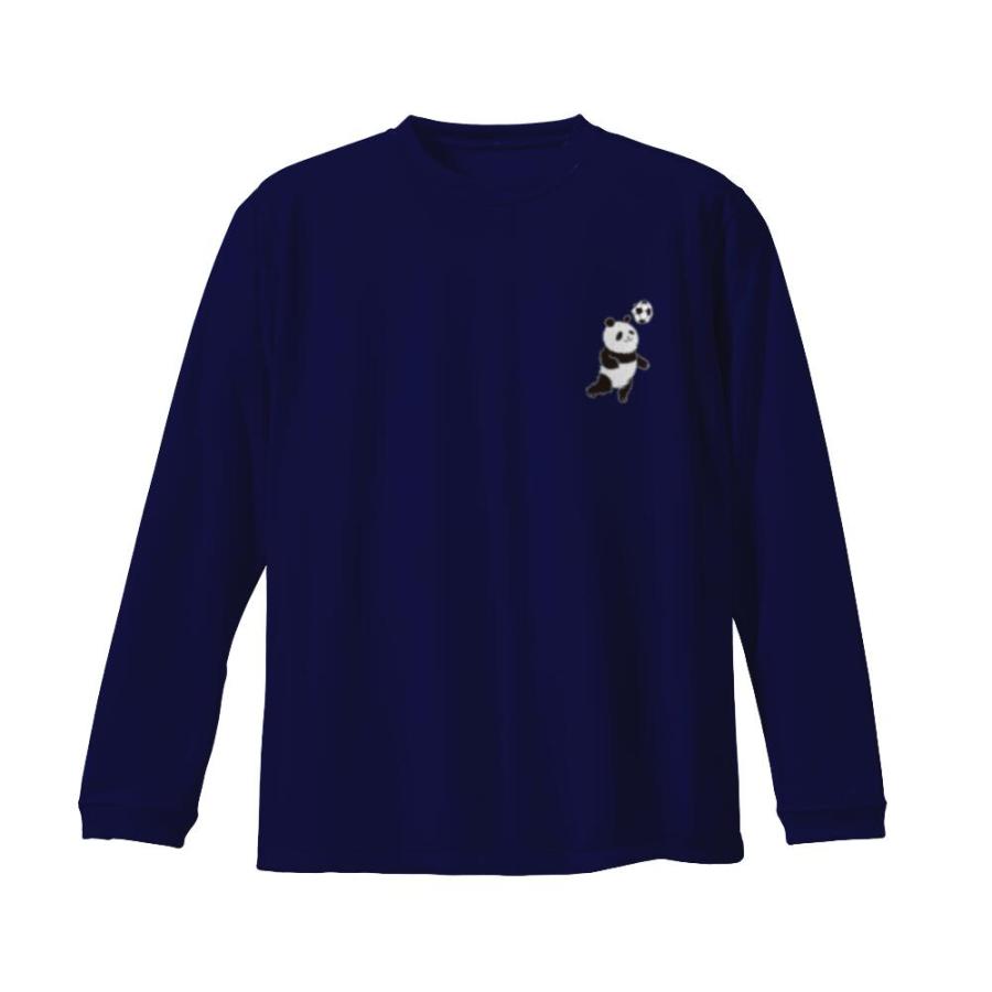 サッカー ロンTシャツ 「パンダとサッカーボール」 レディス・メンズ