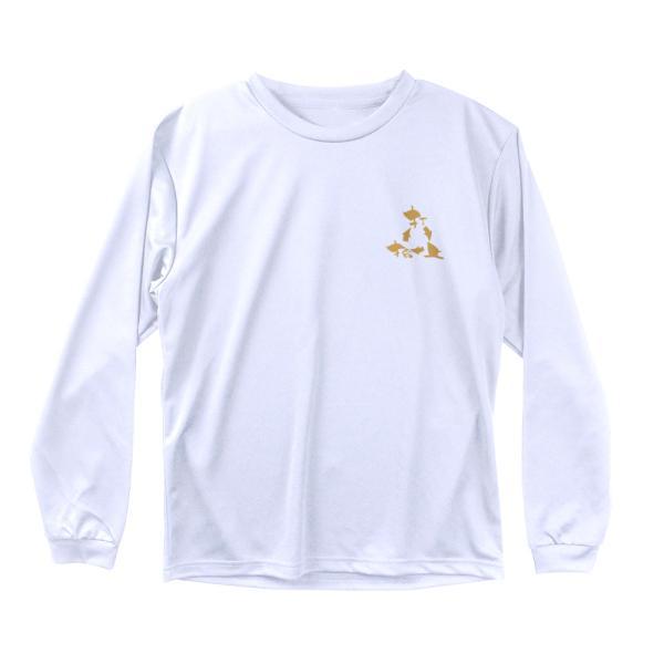 バレーボール ウェア 長袖「打つ・拾う・上げる」 Tシャツ 練習着 爆買