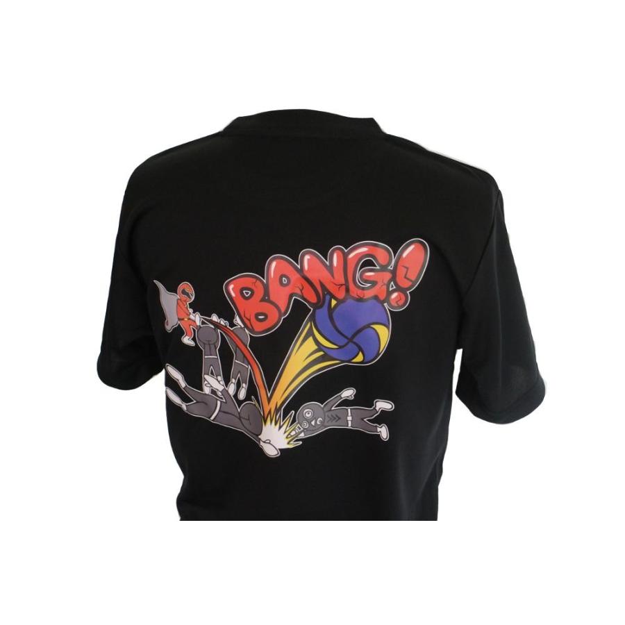 バレーボール ウェア 半袖 メンズ Tシャツ バレー戦隊バ