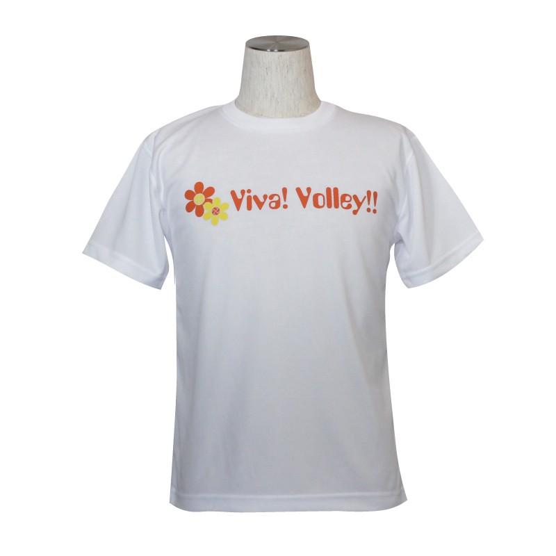 バレーボール ウェア 半袖 メンズ Tシャツ 「Viva! Volleyball!!」｜sabspo｜03