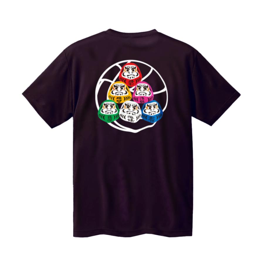 バレーボール ウェア 半袖 メンズ Tシャツ 「DARUMA」 NORTHISLAND