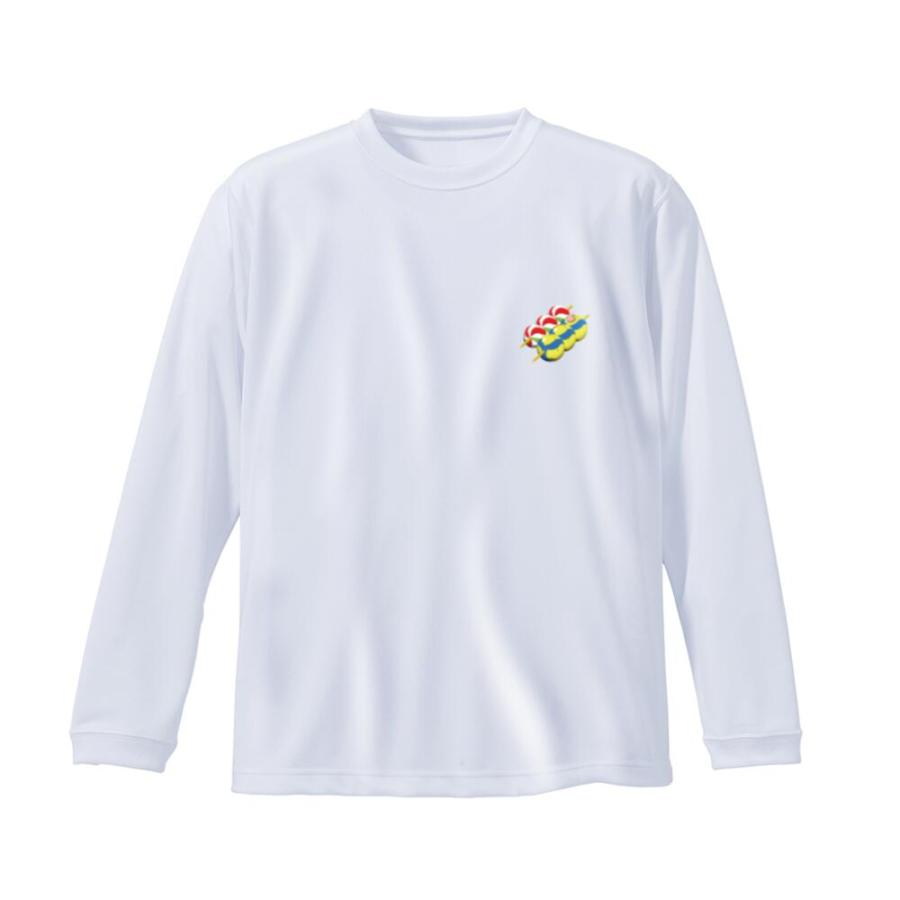 バレーボール 練習着 長袖 ジュニア Tシャツ 「花よりバレー」 (ノース