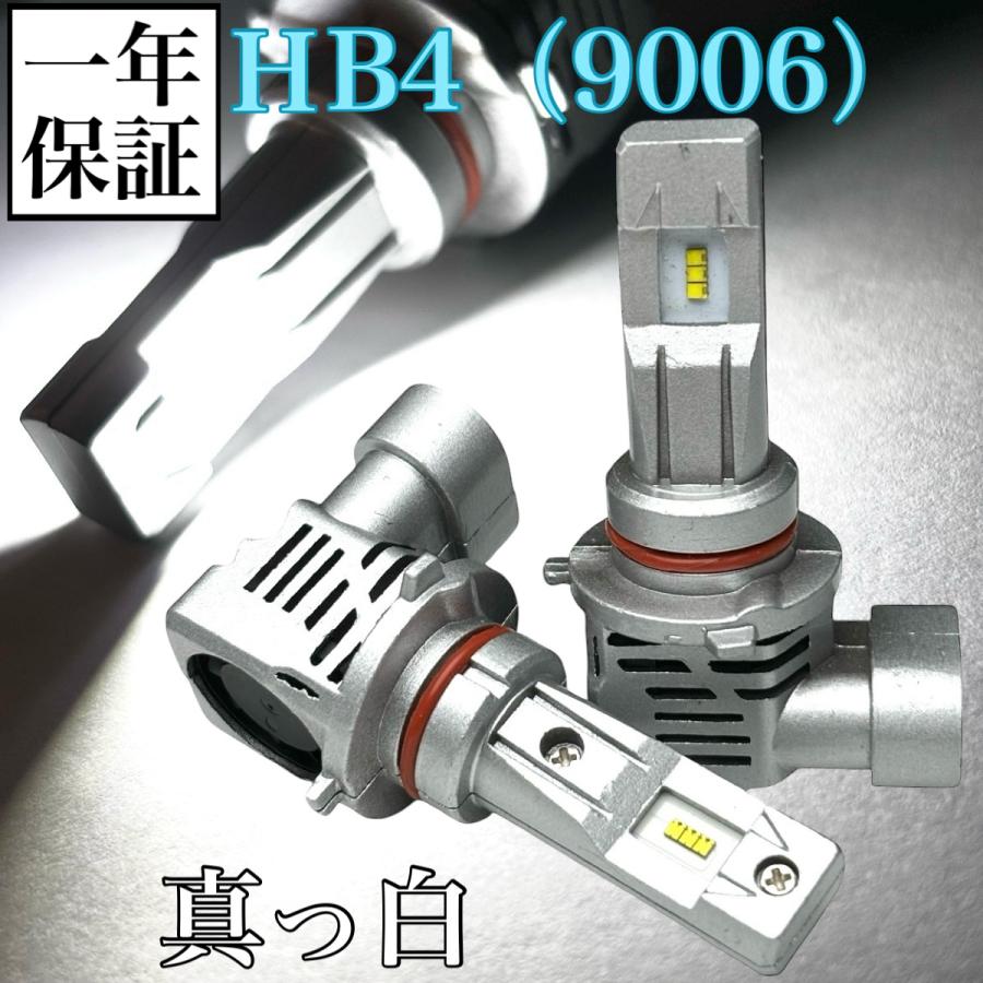 純白 HB4 9006 LED ファン付き フォグランプ クリアホワイト