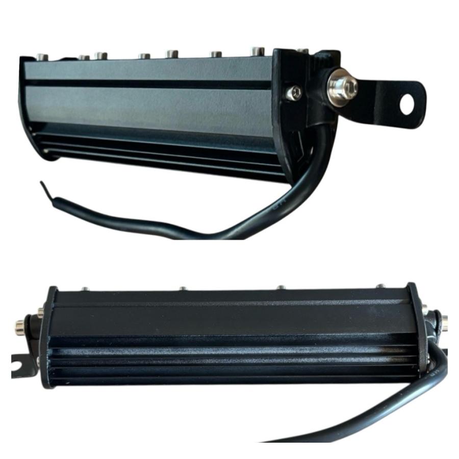7インチ 黄色 イエロー LED 12v 24v デイライト ワークライト 船舶 軽
