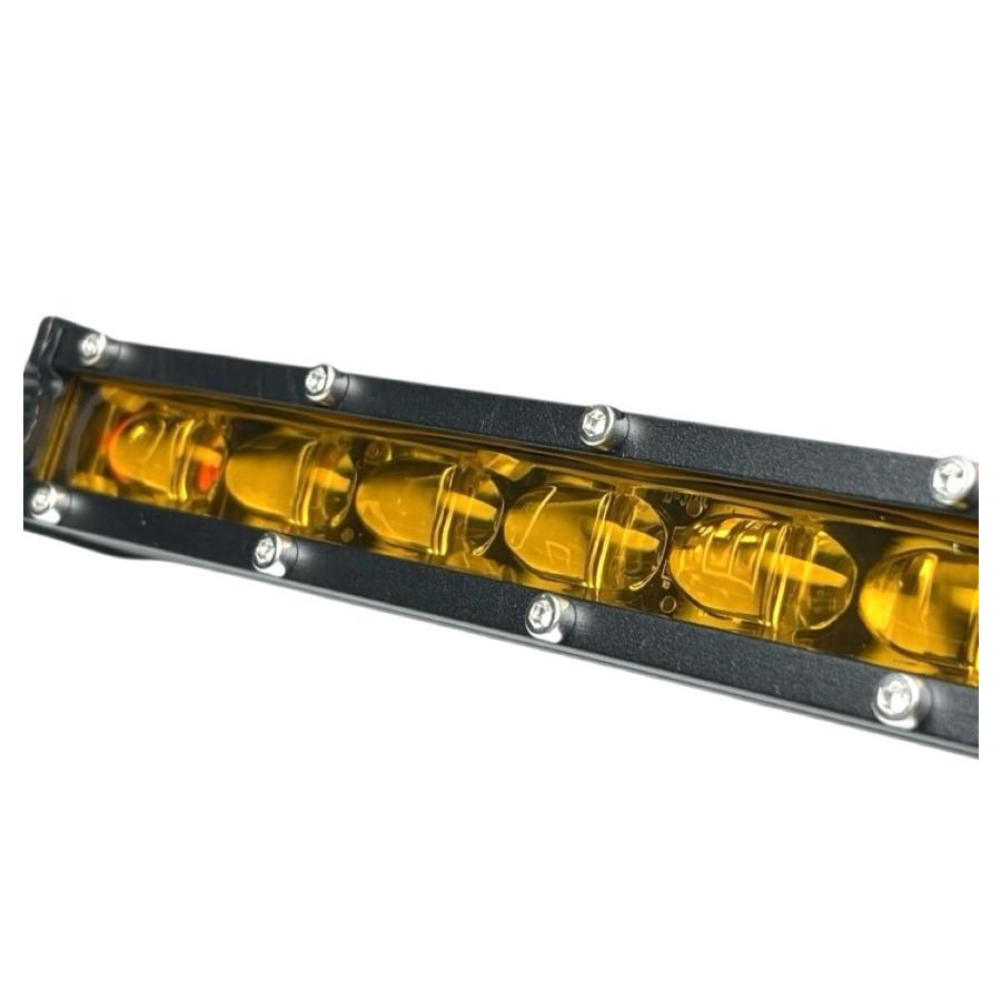 7インチ 黄色 イエロー LED 12v 24v デイライト ワークライト 船舶 軽