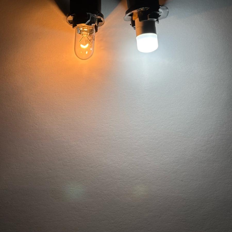 12V 24V ポジション LED バルブ T10 ウエッジ球 2個セット 白 赤 青 緑