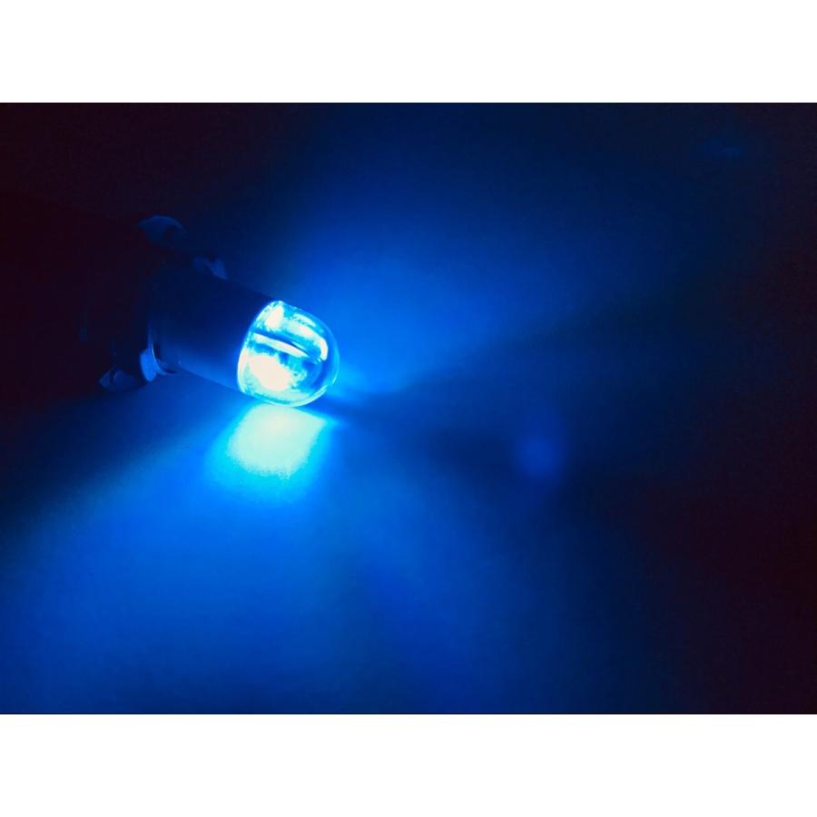 ナンバー灯サイズ T10 ポジション LEDバルブ 白 赤 青 燈 桃 2個セット
