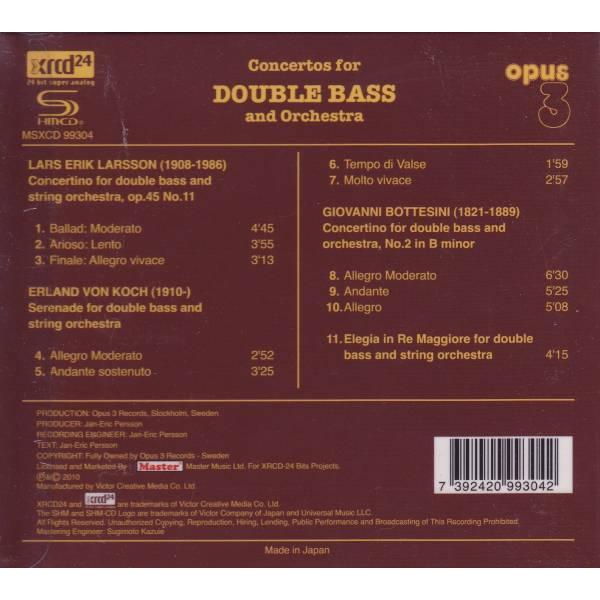 XRCD24 SHMCD CONCERTOS FOR DOUBLE BASS & ORCHESTRA Master Music