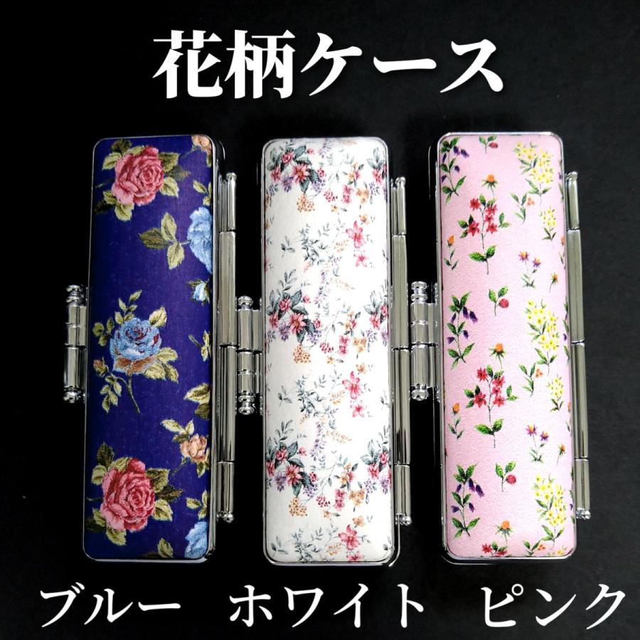 芯持黒水牛印鑑セット　13.5・15mm　蒔絵(富士と桜)　ケース・印鑑箱付き_2