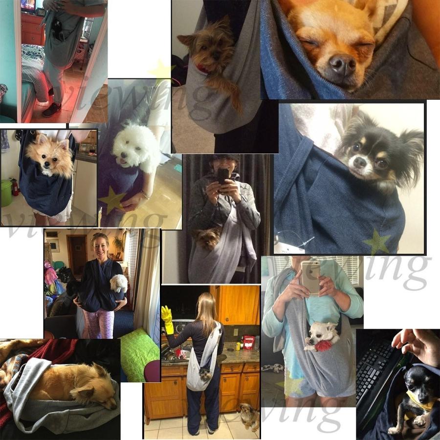 ドッグスリング スリングバッグ 犬用 子犬 小型犬 抱っこ紐 ひも