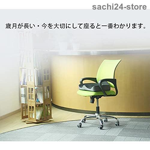 クッション 低反発座布団 オフィス 椅子 車用 シートクッション 安全基準クリア 座り心地 運転らくらく カバー洗える クッション 低反発 座布団 座り心地 とって｜sachi24-store｜03