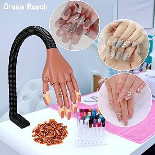 Dream Reach ネイル練習手 ネイル練習用ハンド ネイルチップ100枚付き ネイルアートdiy練習ツール ネイルトレーニング練習手 自由調整可 S 2623 Happinessdream 通販 Yahoo ショッピング