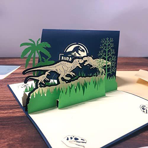 豊富なギフト バースデーカード 立体グリーティングカードbirthday Cards お誕生日カード 子供向けお誕生日カード 誕生日カード 恐竜 お友達 向けお誕生日 Discoversvg Com
