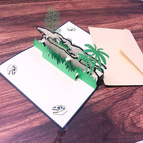豊富なギフト バースデーカード 立体グリーティングカードbirthday Cards お誕生日カード 子供向けお誕生日カード 誕生日カード 恐竜 お友達 向けお誕生日 Discoversvg Com