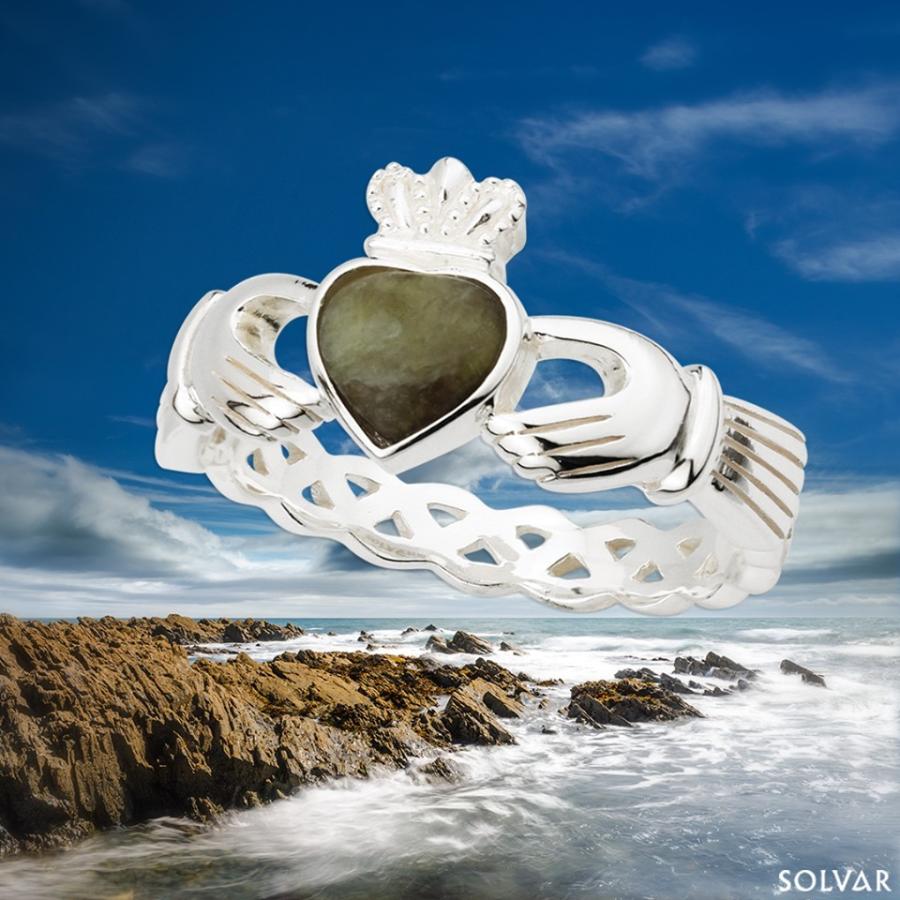 アイルランド製SOLVAR社 コネマラクラダリング